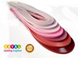 Kırmızı Dünya Serisi Hayal Quilling Kağıtları 3mm