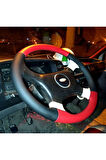 DİKŞL DİRKSİYN KILFI KIRMZ/SİYH SYAH DİKİŞ FORD TRANSİT İNCE OLANLAR KALIN OLAN DİĞER İLANDA