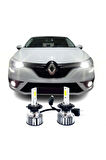 RENAULT MEGANE Uyumlu 4 LED KISA FAR AMPULÜ DUO H7