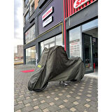 Kech Motosiklet brandası %100 su geçirmez Haki renk (Scooter)