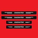Daihatsu Modelleri İçin Uyumlu Grafen Karbon Oto Kapı Eşiği 4 Adet