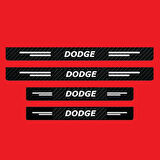Dodge Modelleri İçin Uyumlu Grafen Karbon Oto Kapı Eşiği 4 Adet