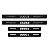 Dodge Modelleri İçin Uyumlu Grafen Karbon Oto Kapı Eşiği 4 Adet
