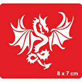 Ejderhanın Kuyruğu Sonsuzluk Tattoo Geçici Dövme Şablonları Kına Kalıpları