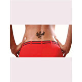 Ejderhanın Kuyruğu Sonsuzluk Tattoo Geçici Dövme Şablonları Kına Kalıpları