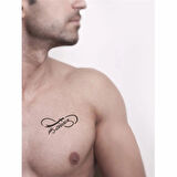 Atatürk İmzası-4 Tattoo Geçici Dövme Şablonları Kına Kalıpları