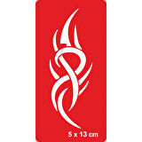 Tribal 69 Tattoo Geçici Dövme Şablonları Kına Kalıpları