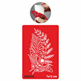 Kelebek ve Doğa Tattoo Geçici Dövme Şablonları Kına Kalıpları