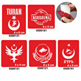 Türklük Modelleri Dövme Şablonu Kına Deseni