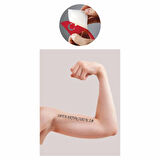 Göktürkçe Ne Mutlu Türküm Diyene  Tattoo Geçici Dövme Şablonları Kına Kalıpları