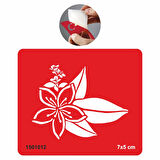 Mahsun Menekşe Tattoo Geçici Dövme Şablonları Kına Kalıpları