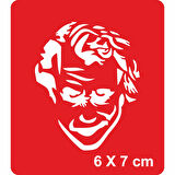 Kaos Adildir-1 Tattoo Geçici Dövme Şablonları Kına Kalıpları