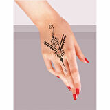 Kına Motifi 77 Tattoo Geçici Dövme Şablonları Kına Kalıpları