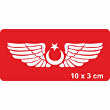 Türk Kuşu Kanatları Tattoo Geçici Dövme Şablonları Kına Kalıpları