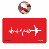 Süper Sonik Uçak Nabız Tattoo Geçici Dövme Şablonları Kına Kalıpları