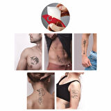 Doğruluk Sembolleri 5 li Set Geçici Dövme Kına Şablonu