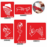 Kafatası Modelleri Dövme Şablonu Kına Deseni