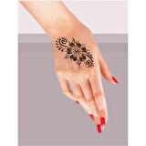 Hercai Menekşe Tattoo Geçici Dövme Şablonları Kına Kalıpları