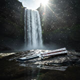 AlsepeteAvm Kırmızı Tanto Kamp Çakısı