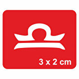 Terazi Burcu Tattoo Geçici Dövme Şablonları Kına Kalıpları