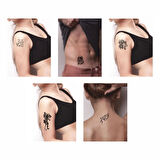 Kedigiller 5'li Set Geçici Dövme Kına Şablonu