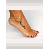 İstanbul Yazısı Tattoo Geçici Dövme Şablonları Kına Kalıpları