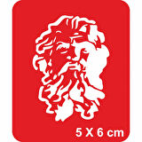 Filozof Sokrates Tattoo Geçici Dövme Şablonları Kına Kalıpları