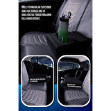 Nissan Patfinder Lüx Deri Oto Koltuk Kılıfı Ön Arka Takım (ANTALYA) FÜME