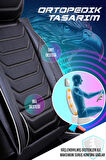 
Ford Focus 5 Lüx Oto Koltuk Kılıfı Ön Arka Takım (ANTALYA) SİYAH BEYAZ