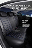
Seat Cordoba Lüx Oto Koltuk Kılıfı Ön Arka Takım (ANTALYA) SİYAH MAVİ