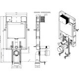 Bocchi Gömme Rezervuar 8,5 cm