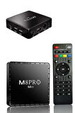 64GB M8 PRO Mini 2.4G 10K ultra HD 64GB TV BOX Android TV GAME BOX