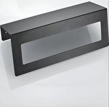 HVN GROUP Metal 30 Cm Raflı Vidalı Havlu Askısı