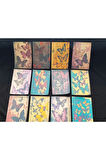 Kelebekler - Butterflies (24 Adet) Bullet Journal Vintage Kağıt Seti Scrapbook