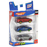 Nessiworld Speed Racer Road Series Metal Model Araba Seti 3'lü