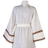 Ekru Kimono Şort Takım