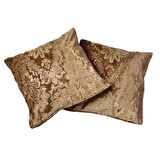 Epengle Lüks Kadife Kırlent Kılıfı 2 Adet 42x42 cm Model 12