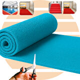 Beylin Kıvırcık PVC Paspas İç Dış Zemin Halı Yolluk Kapı Önü Havuz Banyo Duş İş Yeri Apartman Paspası Kıvırcık Hijyenik Antibakteriyel Paspas Halı 12mm