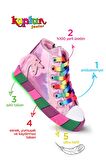 Kaptan Junior Ortopedik Unicorn Işıklı Kız Sneakers BALFK 500