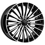 DY988-2 9.0X18 5X112 ET43 CB:66.6 S BLACK DIAMOND