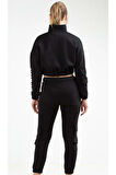 Va-0021 Pyra Track Suit Eşofman Takımı Suit Kadın Takım Siyah