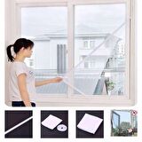 4 ADET PENCERE SİNEKLİĞİ PRATİK TÜL SİNEKLİK 75 X 125 cm