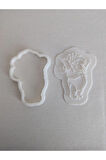 Just3dprintings Noel Şapkalı Winnie The Pooh Kurabiye Kalıbı