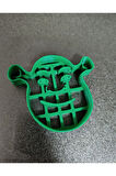 Just3dprintings Shrek Kurabiye Kalıbı