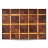 KAF Ahşap Kesme Tahtası Sapelli (End Grain) Large