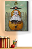 Sayılarla Boyama Seti Kasnaklı Kemancı Kız 40 X 50 Cm