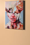 Sayılarla Boyama Seti Kasnaklı Yüz 2 40 X 50 Cm