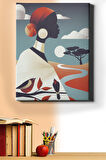 Sayılarla Boyama Seti Kasnaklı Bir Afrikalı 40 X 50 Cm