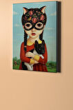 Sayılarla Boyama Seti Kasnaklı Küçük Kız Ve Köpeği 50 X 65 Cm