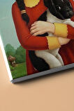 Sayılarla Boyama Seti Kasnaklı Küçük Kız Ve Köpeği 50 X 65 Cm